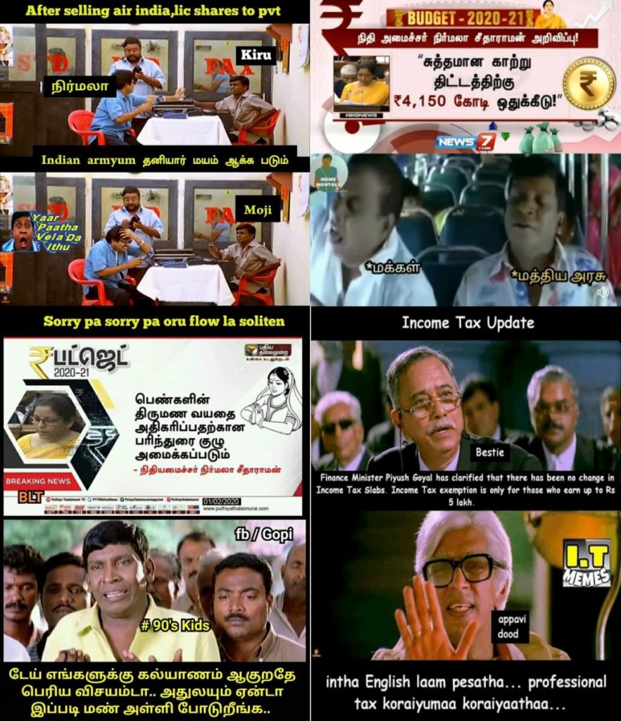 Budget 2021 Social Humour Memes Go Viral After On Union Budget 2021 Chennaites
